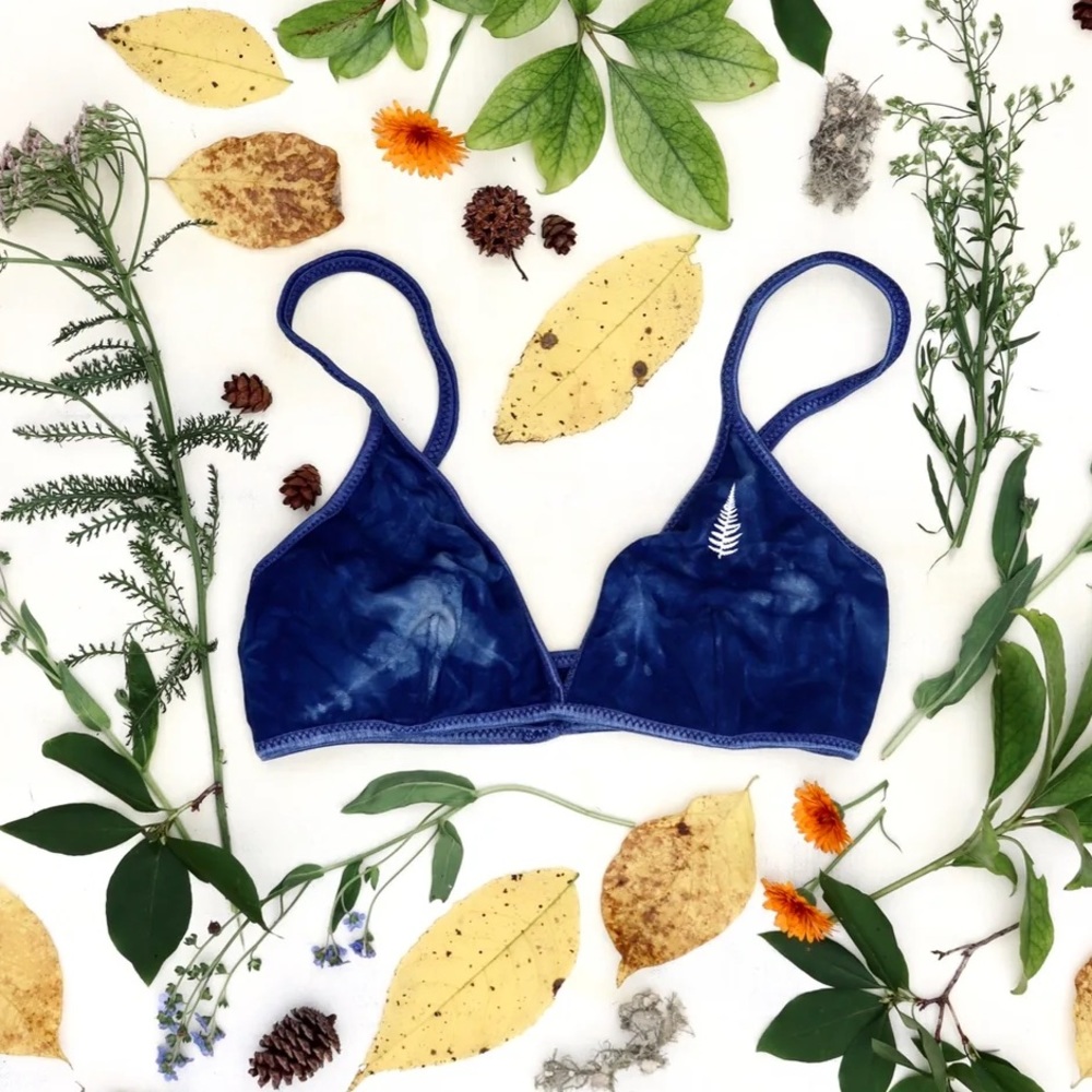Purusha People Forever Indigo Bralette